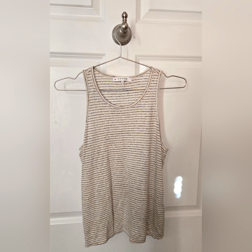 Frame Linen Tank Top - Picture 5 of 6